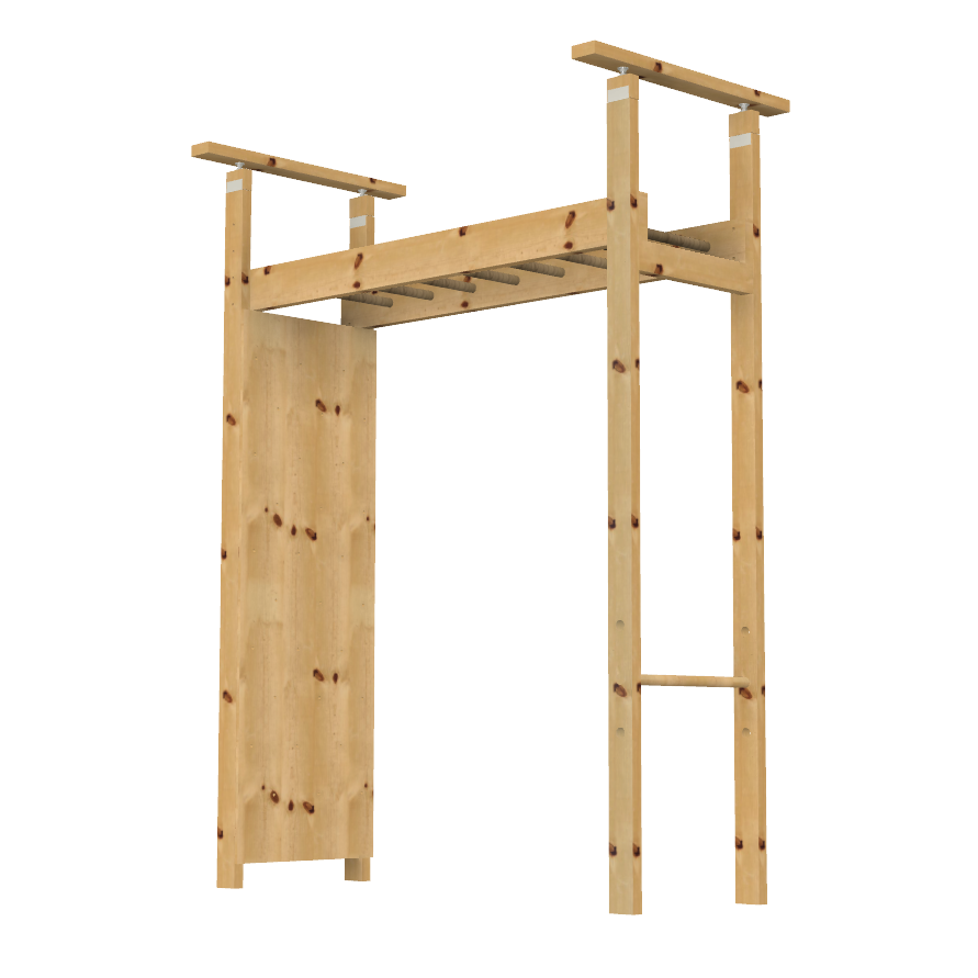 Rei様 完成写真 雲梯タイプA ステン ボルダリング 鉄棒 登り棒 ターザン